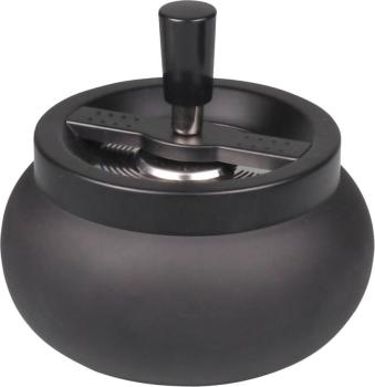 Drehaschenbecher "bauchig matt"