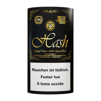 Sasso Hash BIO Tabak 25g