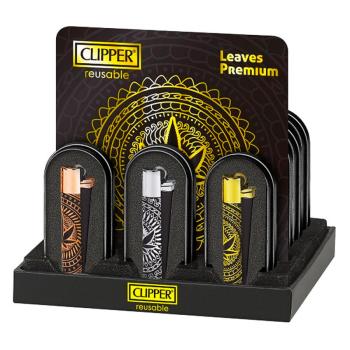 Clipper Metall Hanfblatt